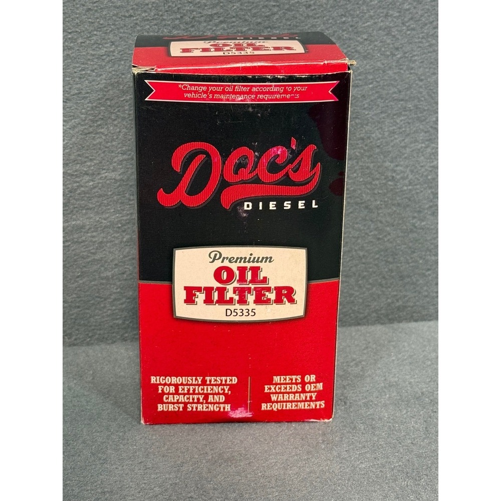 Docs Diesel D5335 Dodge RAM 6.7L/5.9L Cummins Oil Filter‎ 1989-2024